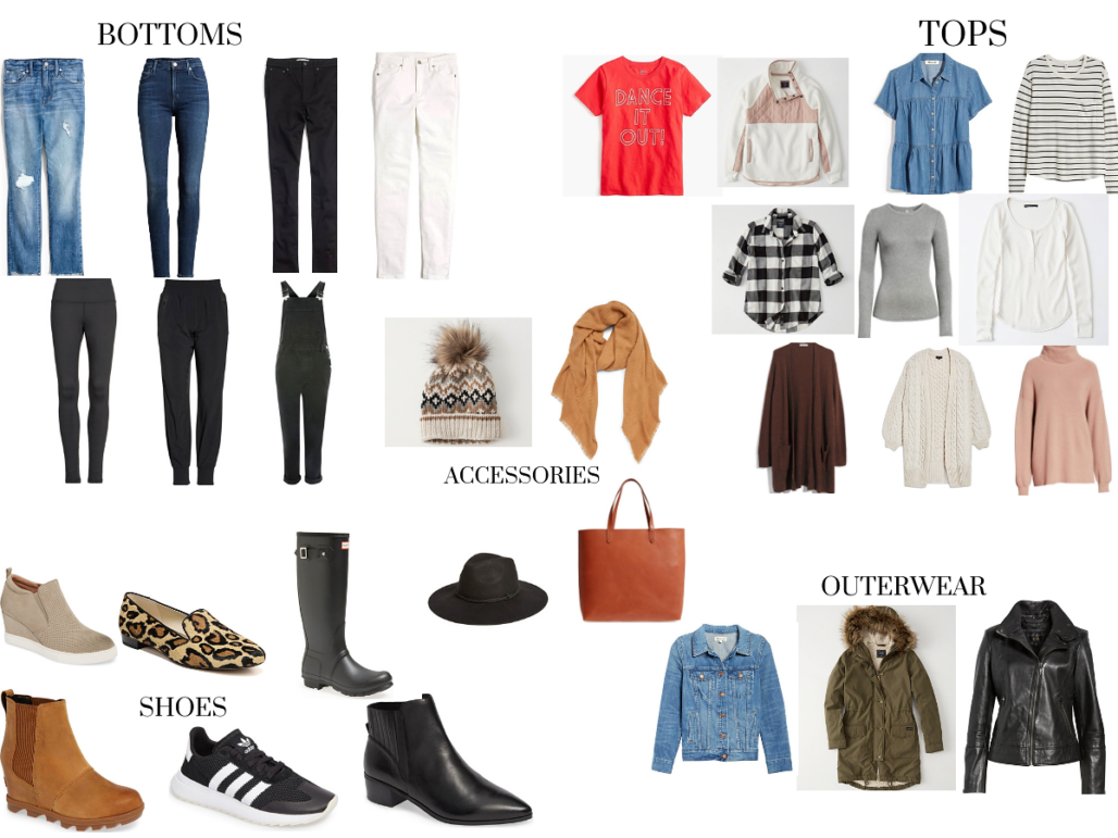 30 Piece Fall Capsule Wardrobe - The Haute Homemaker