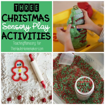 Christmas Sensory Play Activities - The Haute Homemaker