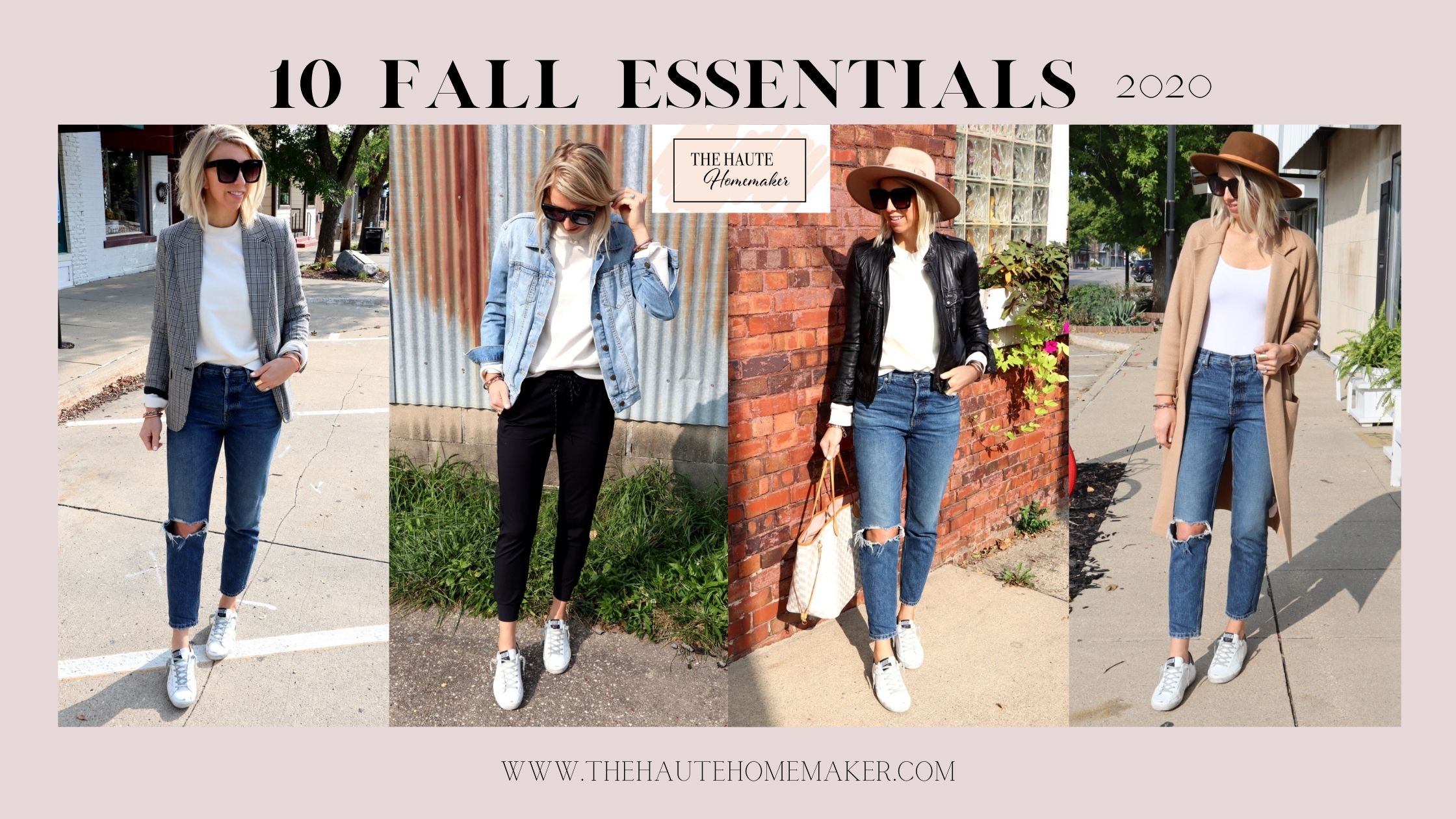 Ways To Wear Faux Leather Joggers For Fall - The Haute Homemaker