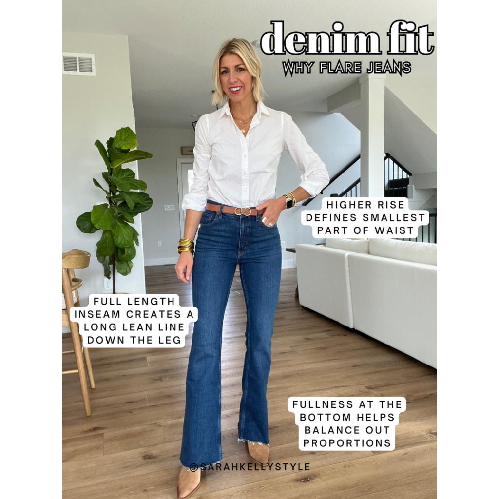 11 High-Rise Flare Jeans in … curated on LTK  High waisted jeans outfit, Flared  jeans outfit fall, Flair jeans outfit
